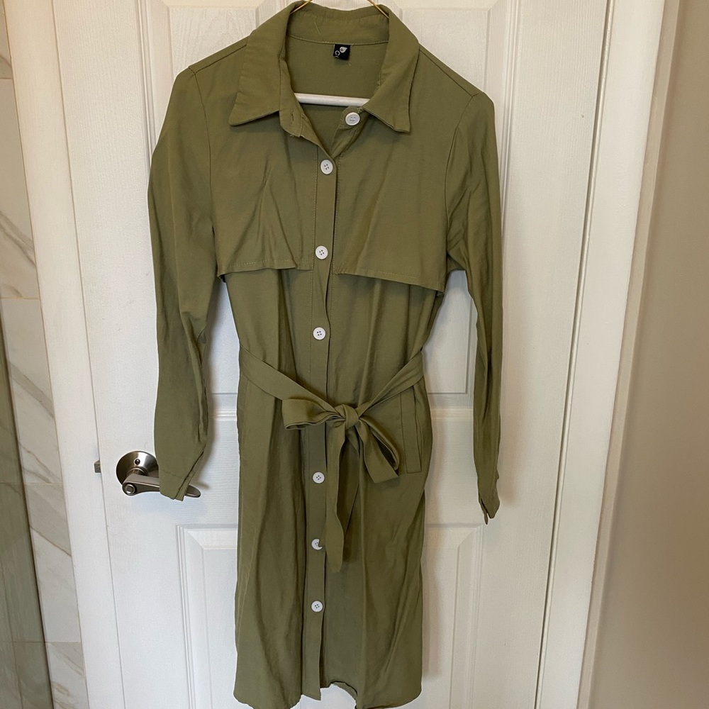 Button down dress